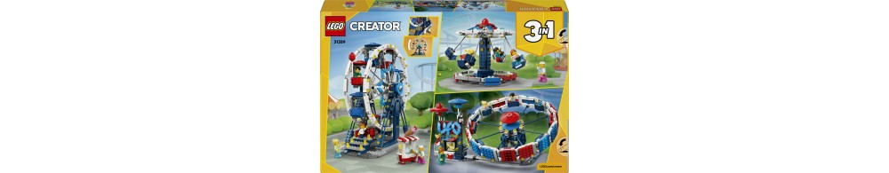 LEGO Creator 3 w 1 Kultowy diabelski młyn 31389