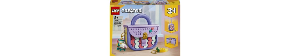 LEGO Creator 3 w 1 Modna torebka ze schowkiem 31391
