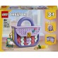LEGO Creator 3 w 1 Modna torebka ze schowkiem 31391