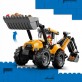 LEGO City Żółta koparko-ładowarka 60480
