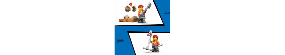 LEGO City Żółta koparko-ładowarka 60480