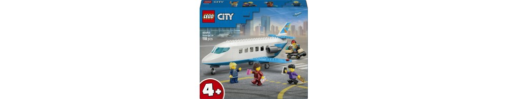 LEGO City Samolot pasażerski 60492