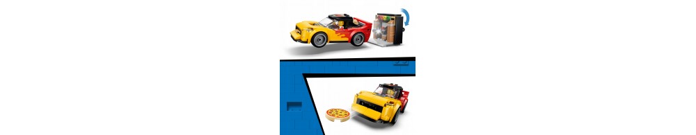 LEGO City Dostawa pizzy z pojazdami 60496