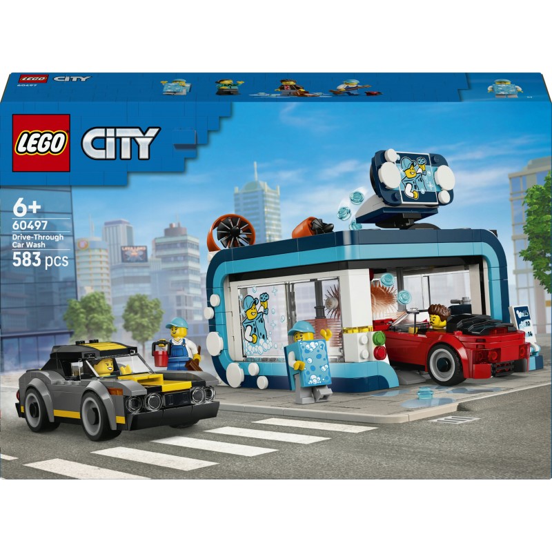 LEGO City Automatyczna myjnia samochodowa 60497
