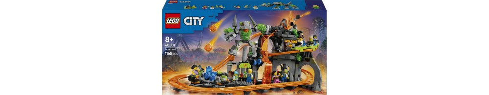 LEGO City Park rollercoasterów Lava Land 60501