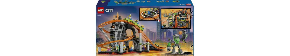 LEGO City Park rollercoasterów Lava Land 60501
