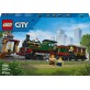 LEGO City Retro pociąg z lokomotywą parową 60511