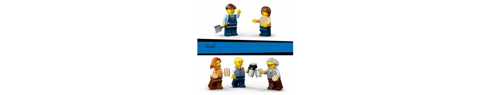 LEGO City Retro pociąg z lokomotywą parową 60511