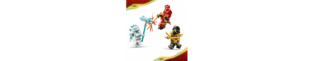 LEGO NINJAGO Wielofunkcyjne pojazdy Kaia i Cole’a 71864