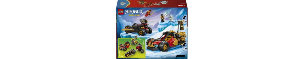 LEGO NINJAGO Wielofunkcyjne pojazdy Kaia i Cole’a 71864