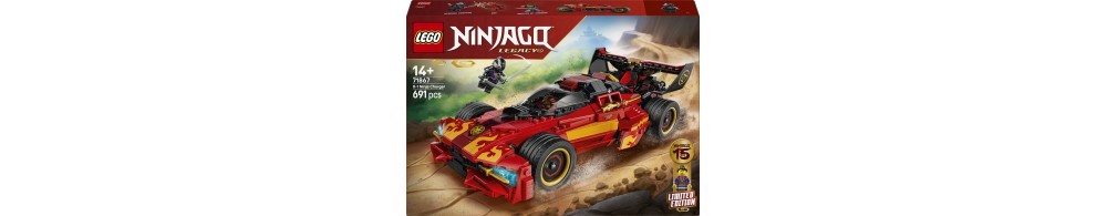 LEGO NINJAGO Ninjaścigacz X-1 - 15-lecie 71867
