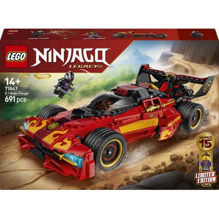 LEGO NINJAGO Ninjaścigacz X-1 - 15-lecie 71867