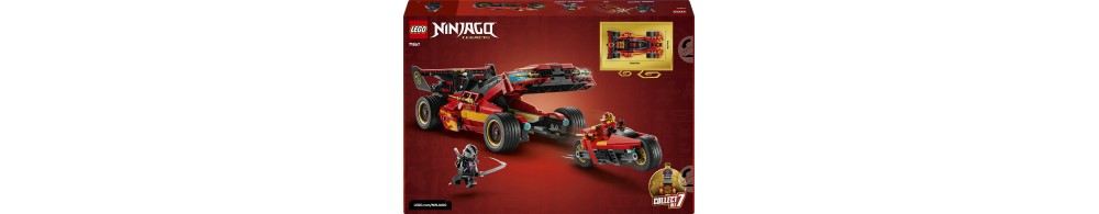 LEGO NINJAGO Ninjaścigacz X-1 - 15-lecie 71867