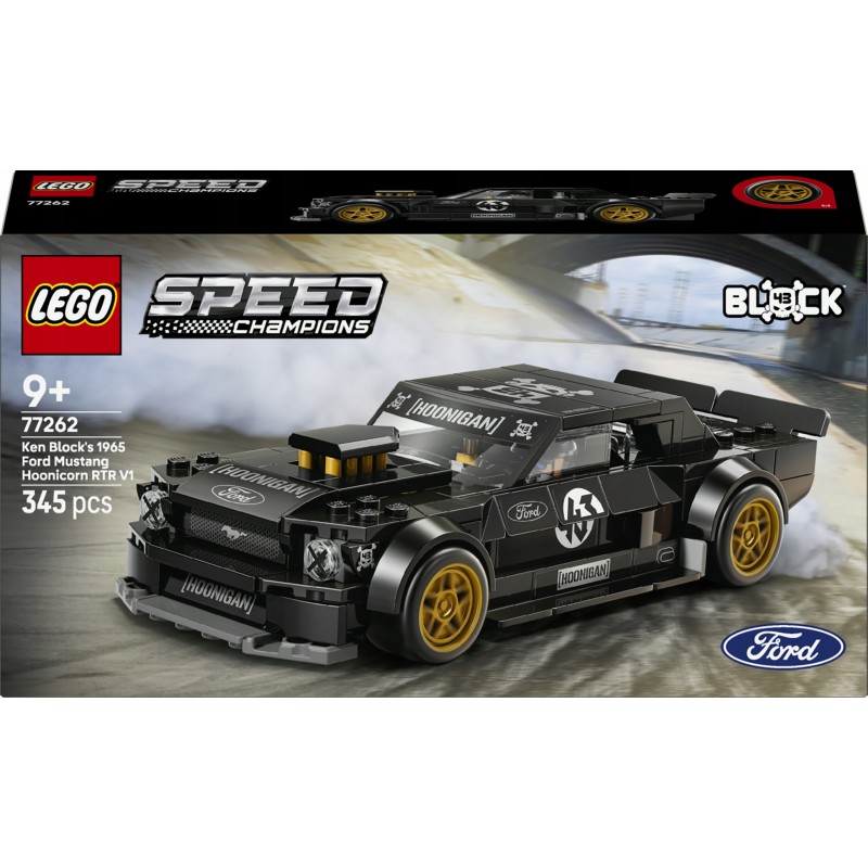 LEGO Speed Champions 65 Ford Mustang Hoonicorn V1 Kena Blocka 77262