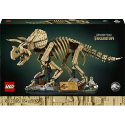LEGO Jurassic World Szkielety dinozaurów: triceratops 77985