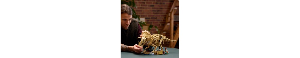 LEGO Jurassic World Szkielety dinozaurów: triceratops 77985