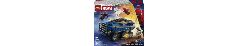 LEGO Marvel Pościg Spider-Mana za więźniarką 76349