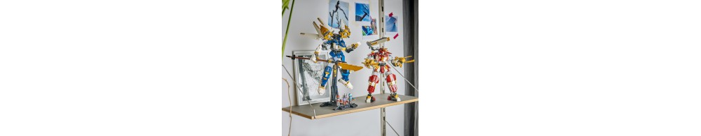 LEGO NINJAGO Bliźniacze tytanowe mechy 71870