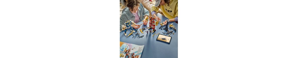 LEGO NINJAGO Bliźniacze tytanowe mechy 71870