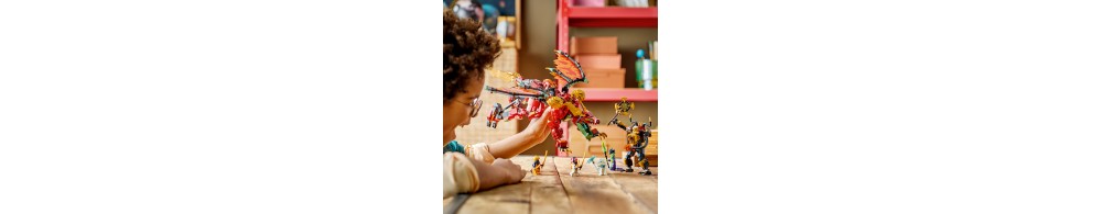 LEGO NINJAGO Transformujący smoczy mech Wyldfyre 71868