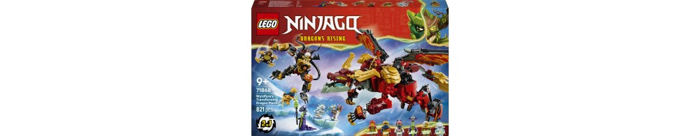 LEGO NINJAGO Transformujący smoczy mech Wyldfyre 71868