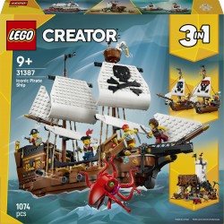 LEGO Creator 3 w 1 Legendarny statek piracki 31387