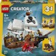 LEGO Creator 3 w 1 Legendarny statek piracki 31387