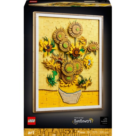 LEGO Art „Słoneczniki” Vincent van Gogh 31215