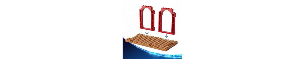 LEGO Disney i Pixar Konne ranczo Blaze'a 43304