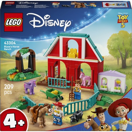 LEGO Disney i Pixar Konne ranczo Blaze'a 43304