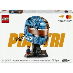 LEGO Editions Kask Oscar Piastri McLaren Mastercard F1 Team 43017