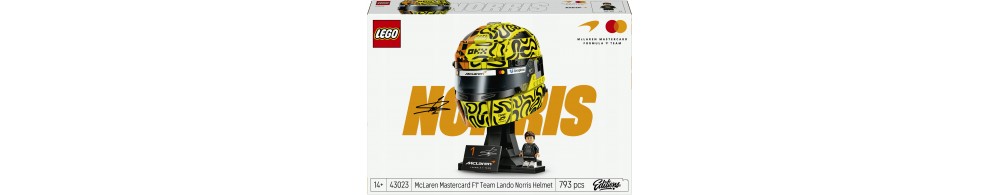 LEGO Editions Kask Lando Norris McLaren Mastercard F1 Team 43023