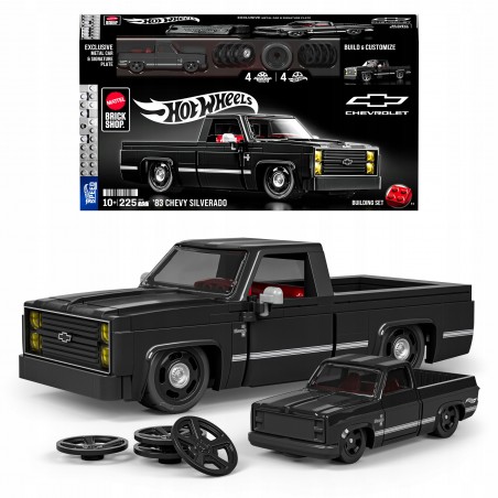 Mattel Brick Shop Klocki Hot Wheels Speed Series '83 Chevy Silverado JKG42