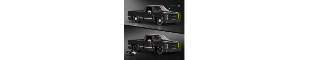 Mattel Brick Shop Klocki Hot Wheels Speed Series '83 Chevy Silverado JKG42