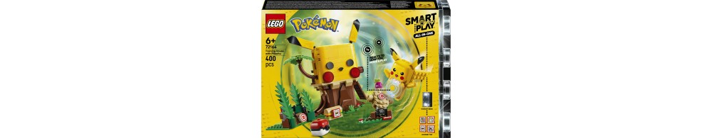 LEGO Pokémon SMART Play: Dom treningowy z Pikachu 72164