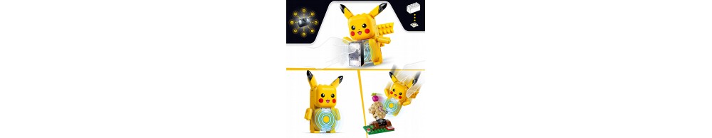 LEGO Pokémon SMART Play: Dom treningowy z Pikachu 72164