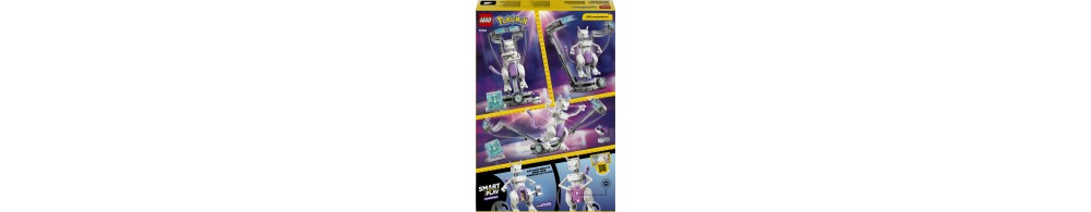 LEGO Pokémon SMART Play: Ucieczka z laboratorium Mewtwo 72163