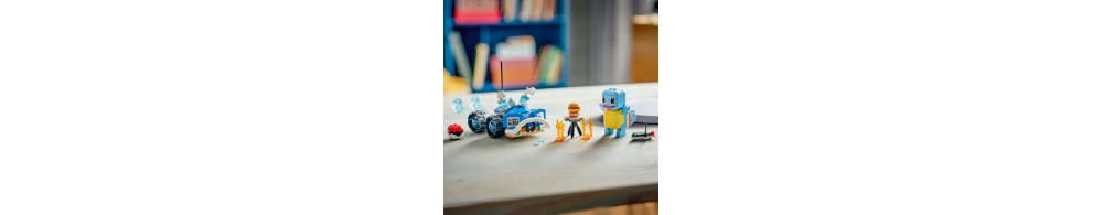 LEGO Pokémon SMART Play: Przygoda Trenera ze Squirtle i pojazdem 72156