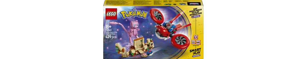 LEGO Pokémon SMART Play: Poszukiwania Mitycznego Mew za pomocą drona 72161