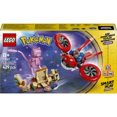 LEGO Pokémon SMART Play: Poszukiwania Mitycznego Mew za pomocą drona 72161
