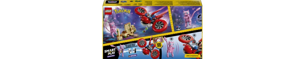 LEGO Pokémon SMART Play: Poszukiwania Mitycznego Mew za pomocą drona 72161