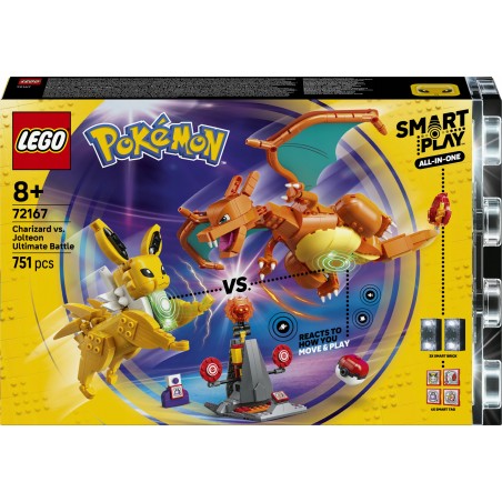 LEGO Pokémon SMART Play: Charizard kontra Jolteon - ostateczna bitwa 72167