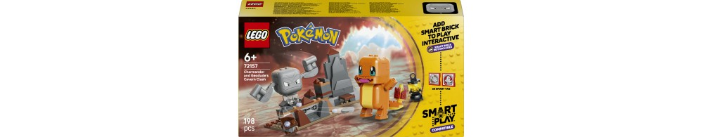 LEGO Pokémon SMART Play: Charmander i Geodude - starcie w jaskini 72157