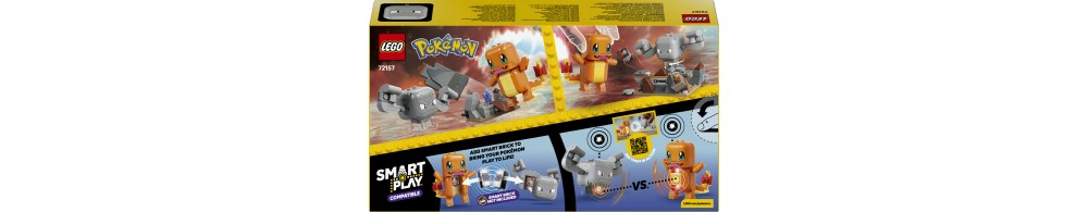 LEGO Pokémon SMART Play: Charmander i Geodude - starcie w jaskini 72157