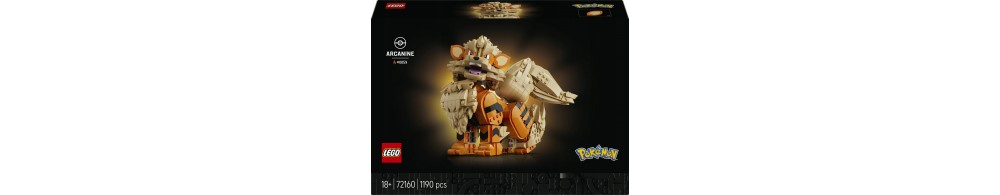 LEGO Pokémon Arcanine 72160