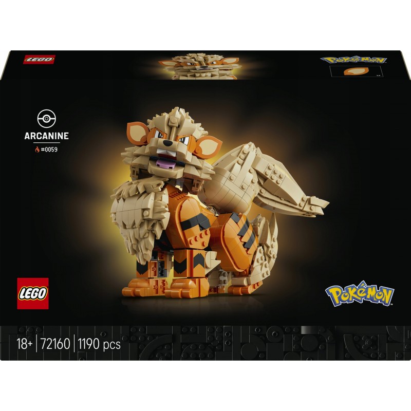 LEGO Pokémon Arcanine 72160