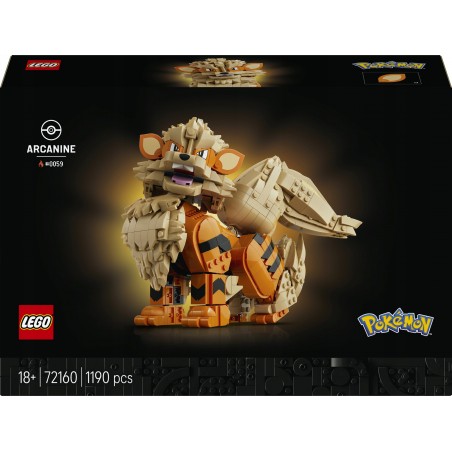 LEGO Pokémon Arcanine 72160