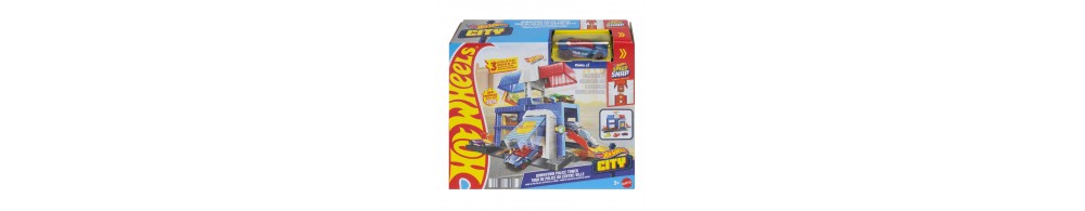 Hot Wheels City Komisariat policji Zestaw JHL74