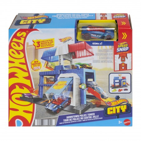 Hot Wheels City Komisariat policji Zestaw JHL74