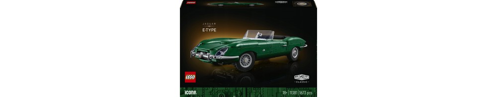 LEGO Icons Jaguar E-Type 11381
